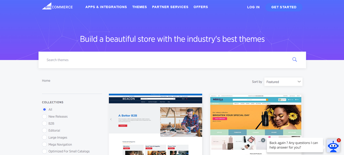 BigCommerce テーマストア